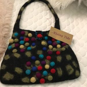 Felted purse